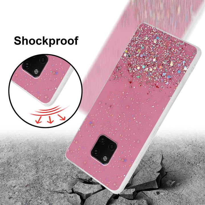Actual product image Cadorabo TPU cover sparkling glitter (Mate 20 Pro)