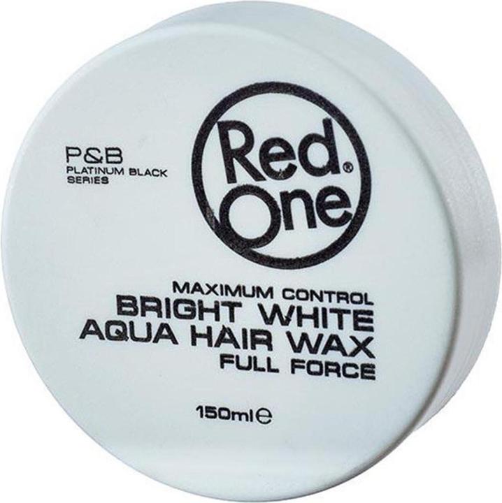 Immagine prodotto RED Uno - Cera per capelli Aqua Bianco Brillante Maximum Control 150 Ml (Pasta per capelli, 150 ml)