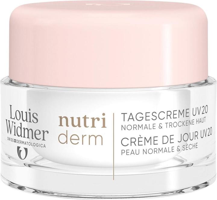 Widmer Louis Nutriderm Tagescreme UV20 ohne Parfum 50 ml (50 ml, Tagescreme, SPF 20)