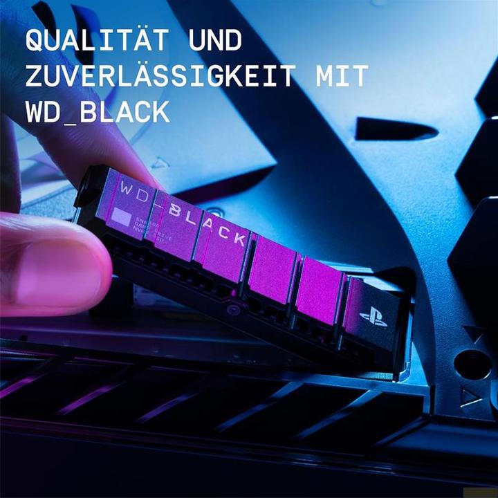 Productafbeelding WD Zwarte SN850 met koellichaam (Retail). (1000 GB, M.2 2280)