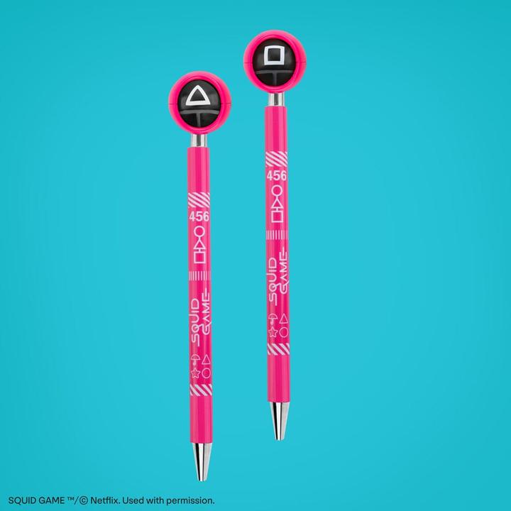 Image du produit Cinereplicas Stylo à bille Squid Game avec Topper Guards
