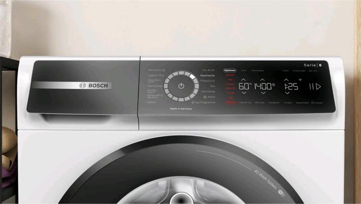 Produktbild Bosch Hausgeräte Serie 8 Waschmaschine, 9kg, WGB244070 (9 kg, Links)