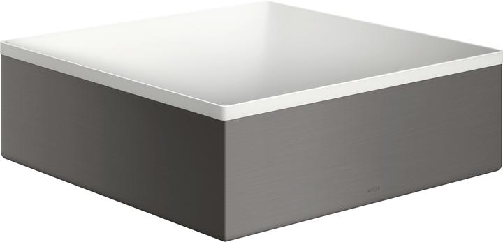 brushed black chrome