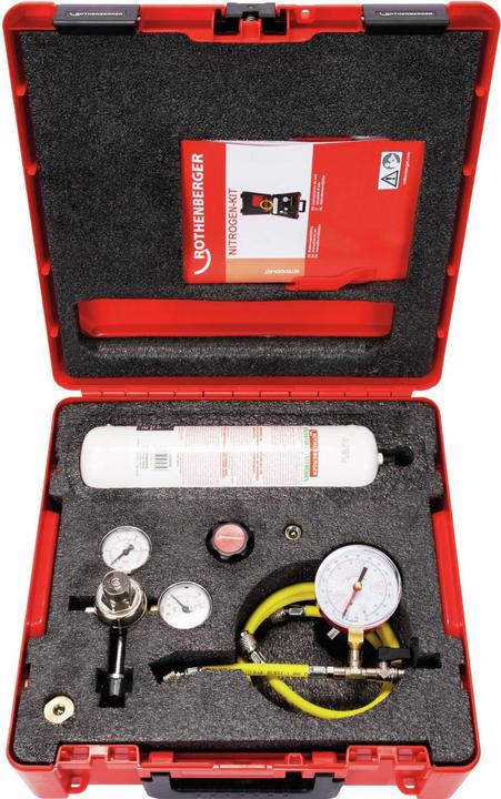 Produktbild Andersen & Nielsen Rothenberger - Stickstoff-Kit für Druckprüfung inkl. 1kg-Flasche