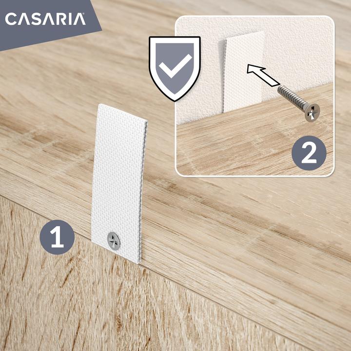 Produktbild Casaria Bücherregal (190 x 60 x 28 cm)