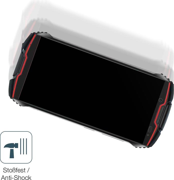 Actual product image Dipos Screen Protector Anti-Shock (2 Piece, Cubot King Kong Mini 2 Pro)