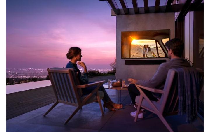 Actual product image Samsung The Terrace GQ55LST7T (55", LST7, QLED, 4K, 2021)