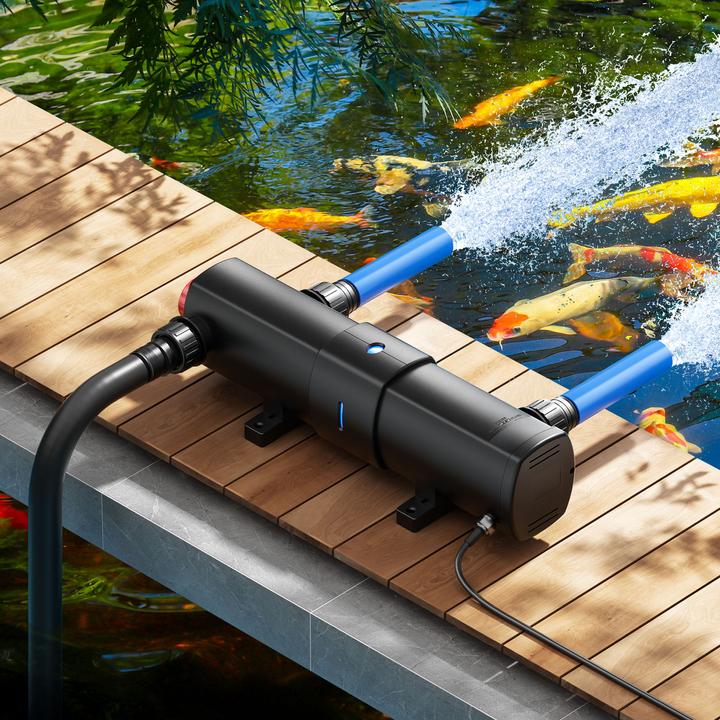 Produktbild SunSun UV-C 4500 l/h 24 W Teichklärer Vorklärgerät Wasserklärer Lichtfilter