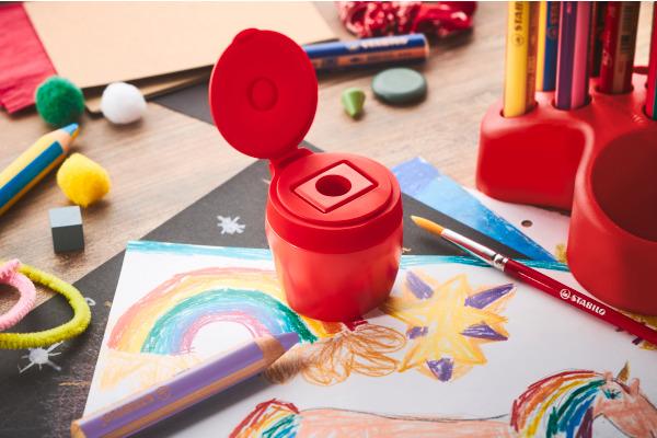 Actual product image STABILO Woody 3in1 Tin Sharpener 6 Disp