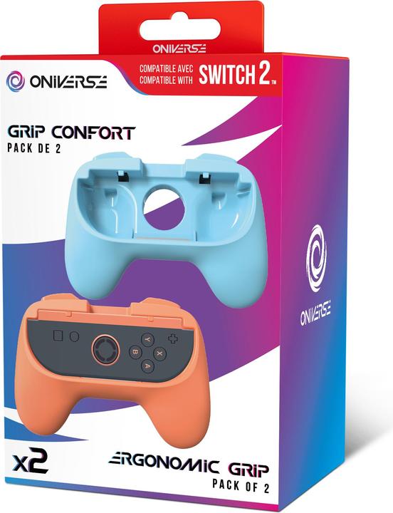 Immagine prodotto Oniverse Grip-Paar für Joycons™ (Switch / Switch 2) - Gaming-Zubehör (Switch)