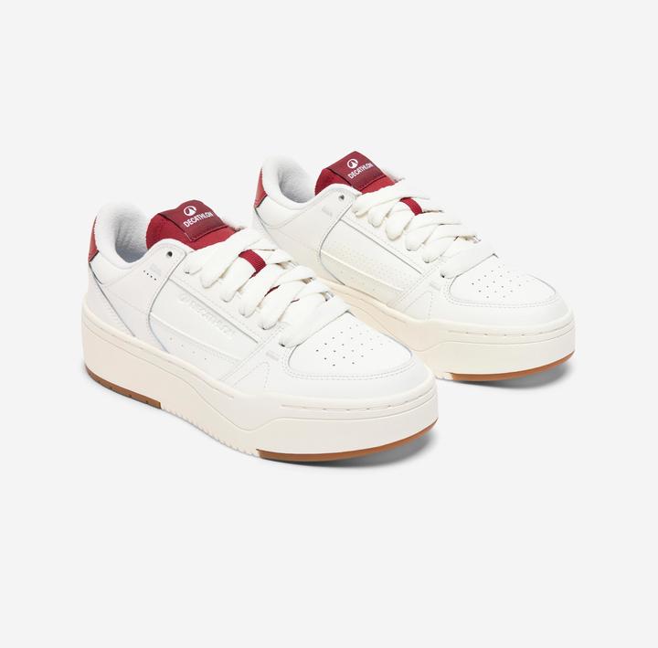 Image du produit Decathlon Baskets femme, CJ80 platform, Blanc et Bordeaux (42)