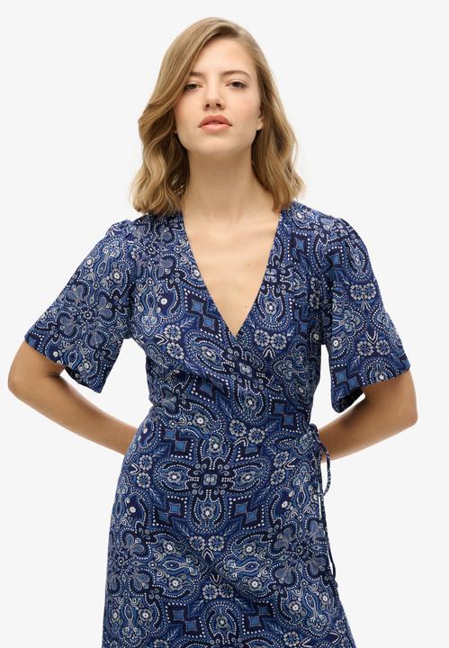 Immagine prodotto Superdry Midi-Wickelkleid mit Print (10)