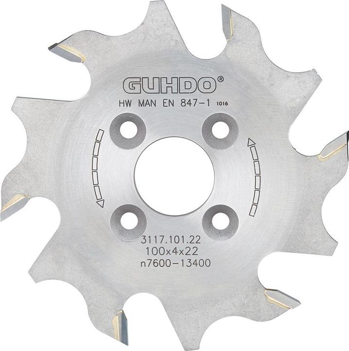 Image du produit Magni Fraise à rainurer Guhdo HW 100X4,0X22 mm Z6