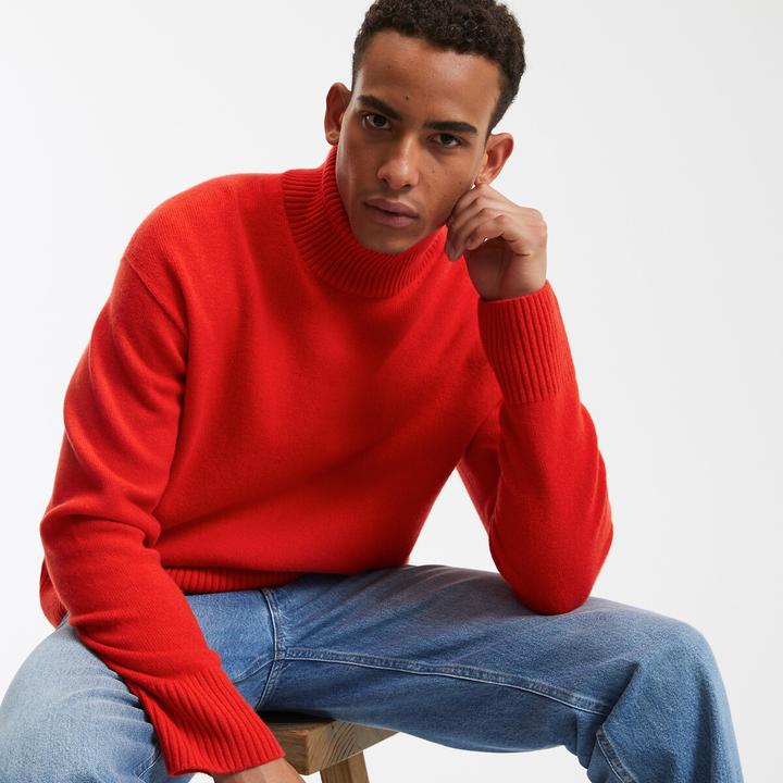 Produktbild La Redoute Collections Stehkragenpullover (L)
