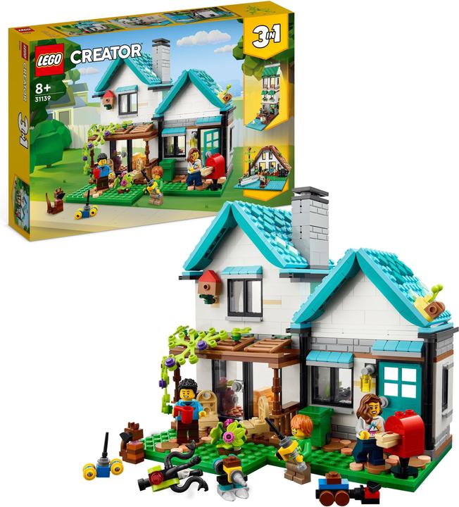 Actual product image LEGO Cosy house (31139, LEGO Creator 3-in-1)