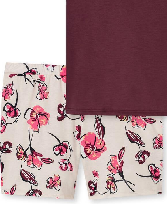Produktbild Schiesser Modern Floral Schlafanzug kurz (42)