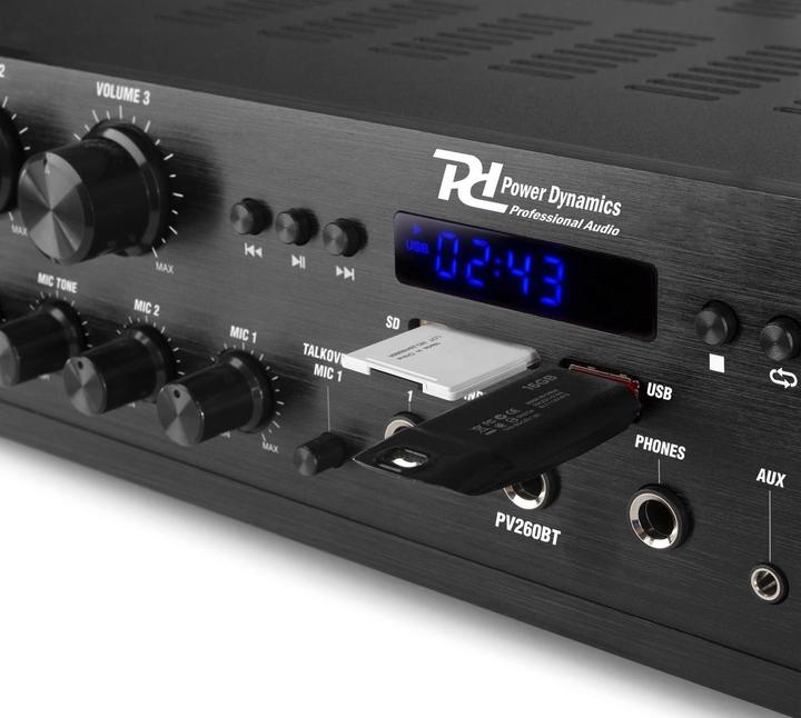 Immagine prodotto Power Dynamics Pro PV260BT (Amplificatore)