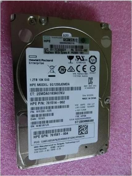 Produktbild HPE DRV HDD 1.2TB 10K SFF (1.20 TB, 2.5")