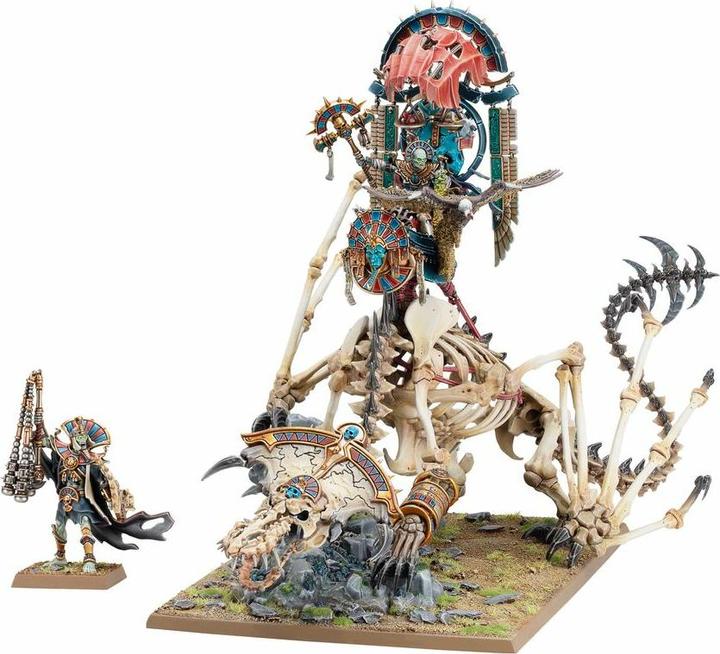 Produktbild Games Workshop Warhammer The Old World - TKoK King on Necrolith Bone Dragon (Kunststoff)