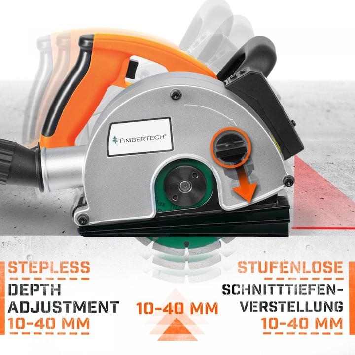 Image du produit Timbertech Fraiseuse de murs avec laser