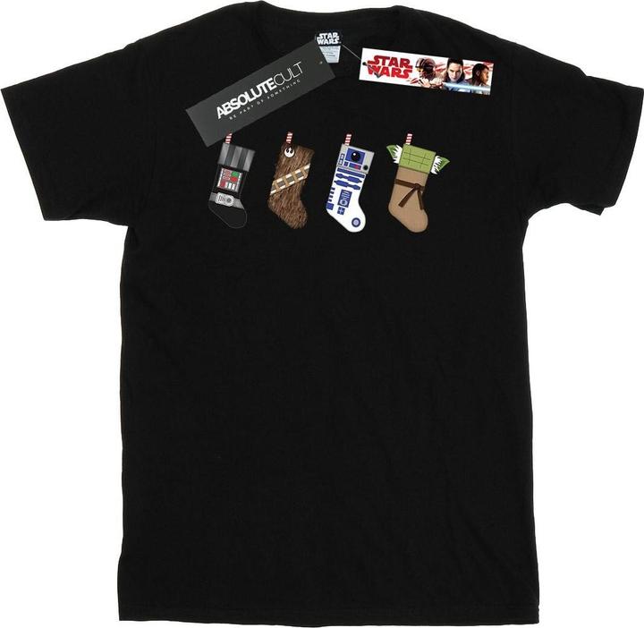 Star Wars Christmas Stockings TShirt (S)