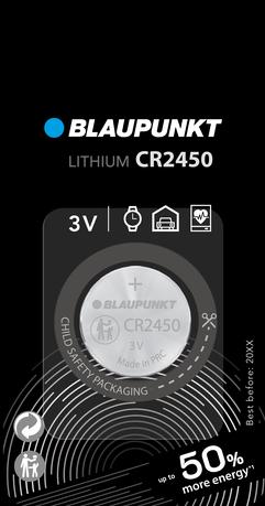 Actual product image Blaupunkt 1x CR2450 (1 pcs., CR2450)