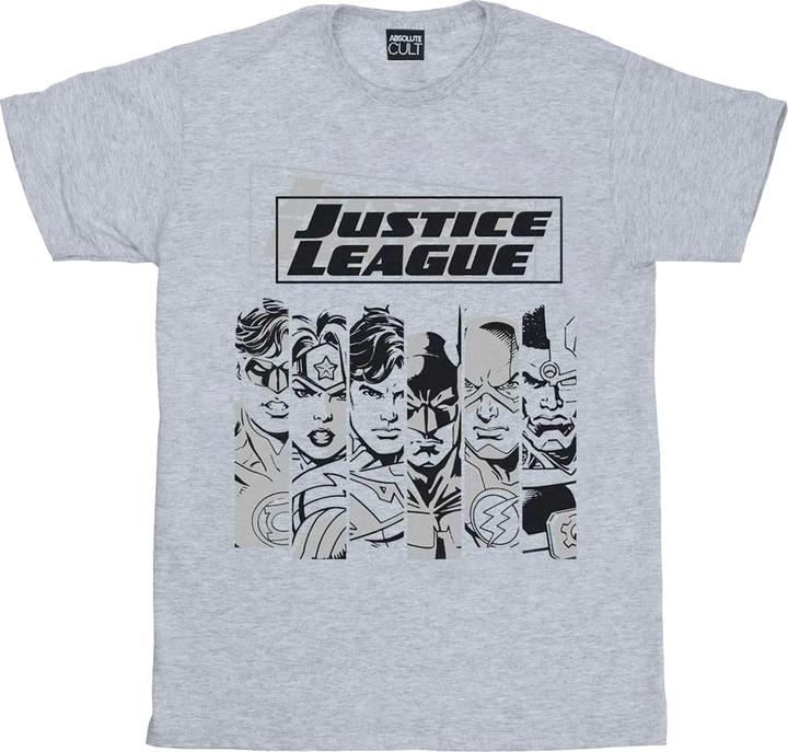 Justice League Stripes TShirt (M)