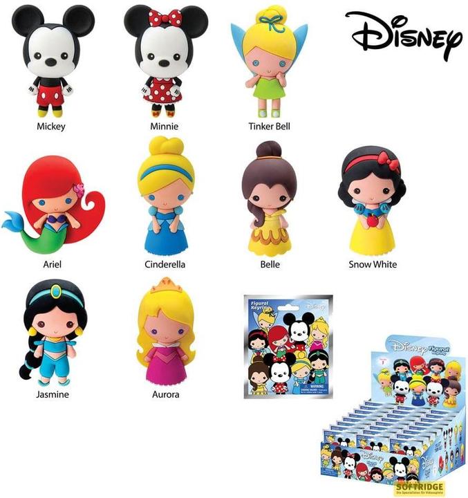 Monogram Int. Disney série 1 présentoir porte-clés sac à dos (24)