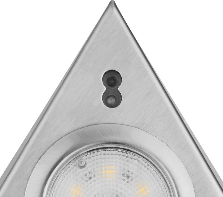 Image du produit REV Lampe LED à poser Triangle Senso 3x 2,5 W, 3x180 lm, avec capteur (540 lm)