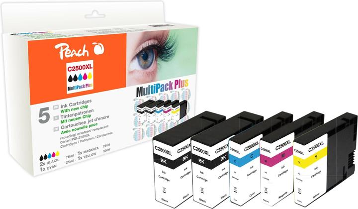 Image du produit Peach Pgi-2500 (M, C, Y, CF)