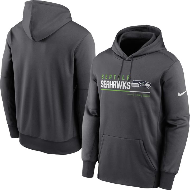 Immagine prodotto Nike Felpa con cappuccio Seattle Seahawks Therma Pullover M (M)