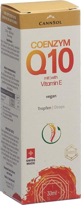 Produktbild Cannsol Coenzym Q10 mit Vitamin E wasserlöslich optimale Bioverfügbarkeit liq (1 Stück, Tropfen, 108 g)