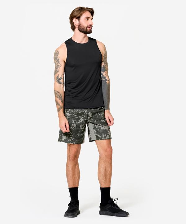 Produktbild Domyos Tank Top Herren atmungsaktiv - schwarz (L)