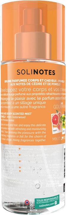 Produktbild Solinotes Pomelo Body Mist (Körpermilch, Körpercreme, Körpergel, Körperlotion, 250 ml)