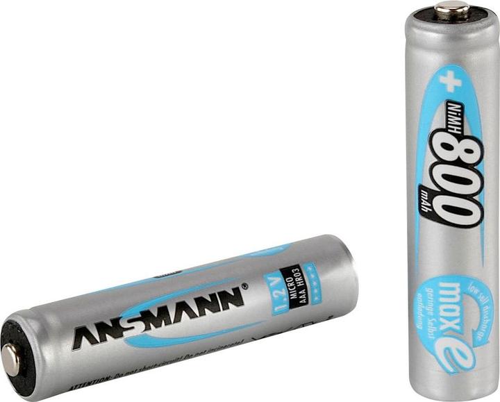 Actual product image Ansmann maxE (2 pcs., AAA, 800 mAh)