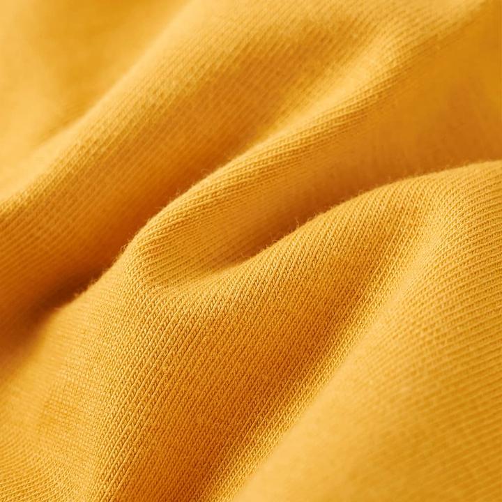 Immagine prodotto VidaXL Camicia da bambino a maniche lunghe ocra scuro 140,Materiale: 95 (140)