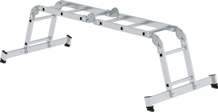 Image du produit Munk Échelle multi-usages en aluminium, plate-forme de travail incluse, 10 rangs. (Échelle multifonction, 30 cm)