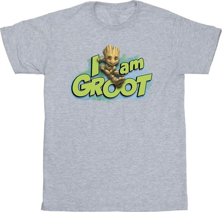 Immagine prodotto Guardians Of The Galaxy I Am Groot Jumping Maglietta Uomo (4XL)