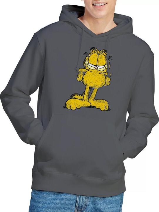 Immagine prodotto Garfield Big Ol' Cat Felpa con Cappuccio Uomo (M)