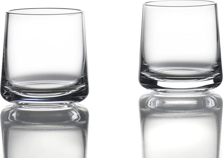 Zone Denmark Bicchiere per bere 220 ml, 2 pezzi, Trasparente (0.22 l, 2 x)