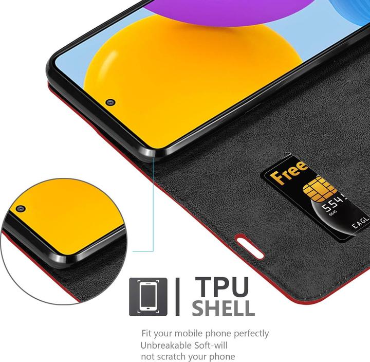 Immagine prodotto Cadorabo Libro Invis. Coperchio magnetico (Samsung Galaxy M52 5G)