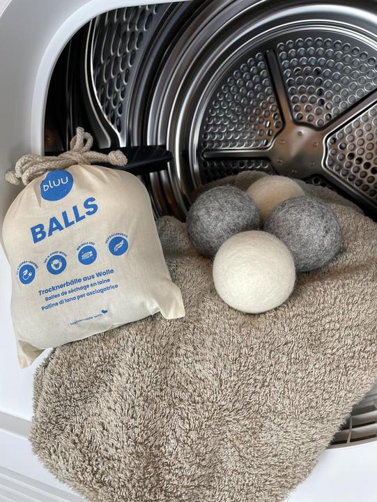 Actual product image bluu Trocknerbälle