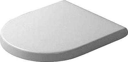 Actual product image Duravit WC seat STARCK 3 VITAL without soft-closing mechanism white