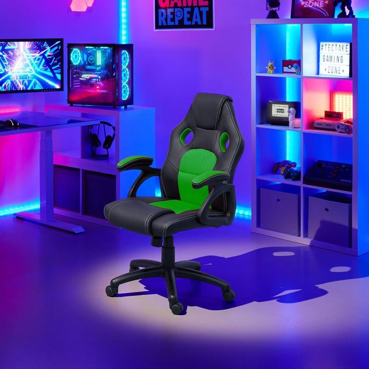 Actual product image tectake Racing Gamingstuhl