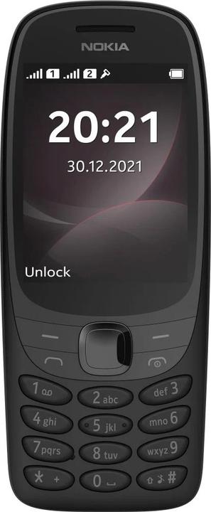 Image du produit Nokia 6310 (0.01 Go, Noir, 2.80", Double SIM, 0.30 Mpx, 2G)