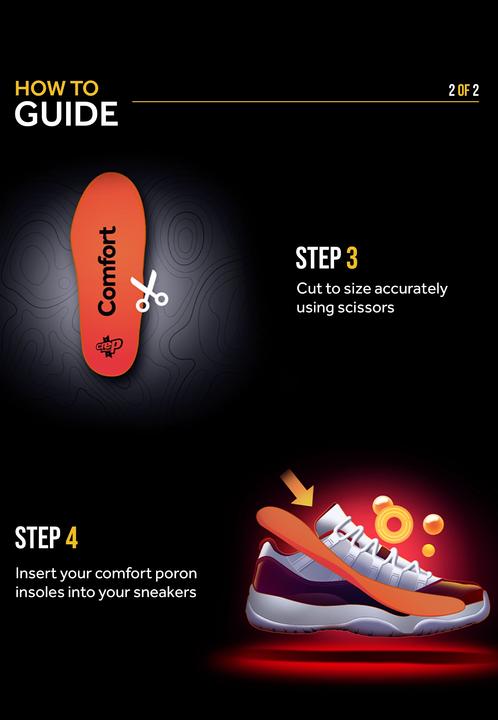 Actual product image CREP Protect Insoles Comfort