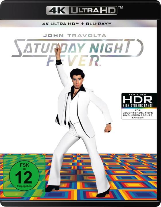Produktbild Saturday Night Fever - 4K (Blu-ray, 1977, Englisch, Deutsch)