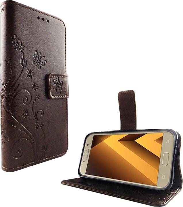 Produktbild König Design Hülle Handy Schutz für Samsung Galaxy A3 (2017) Case Cover Tasche Wallet Etui (Samsung Galaxy A3 (2017))
