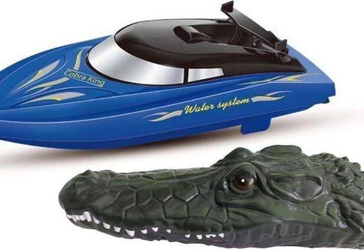Produktbild Siva Croco Racer Boat blau 2in1 2.4GHz