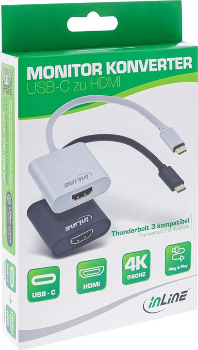 Produktbild InLine USB Display Konverter (HDMI, 20 cm)